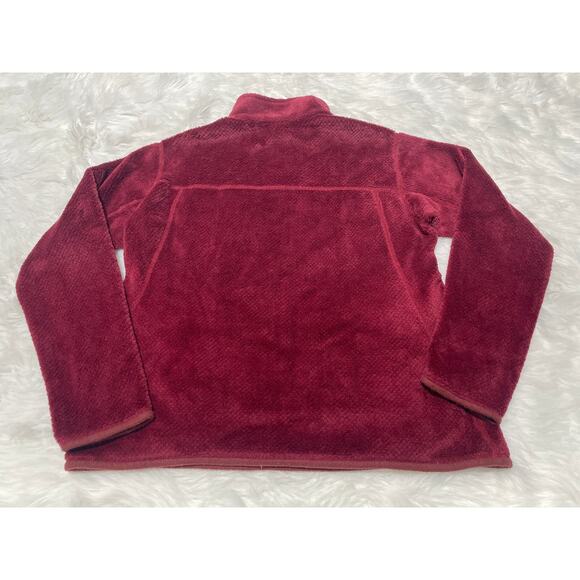 Patagonia Re Tool Fleece Jacket Sz Medium Bayberry Bordeaux X-Dye Sz L - Picture 3 of 3